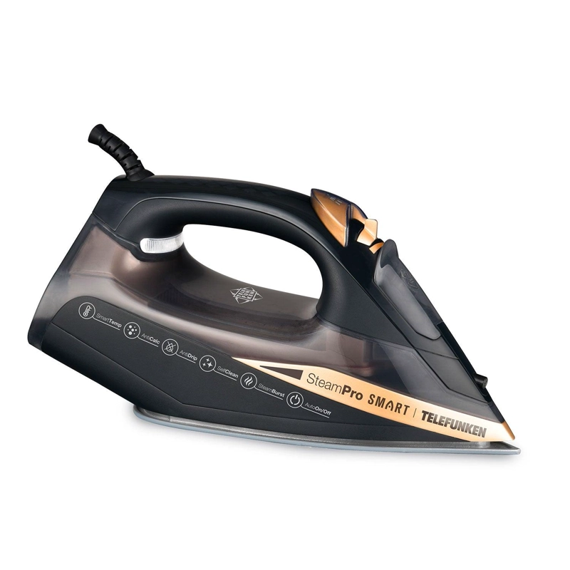 PLANCHA A VAPOR TELEFUNKEN STEAMPRO SMART NEGRO - 1