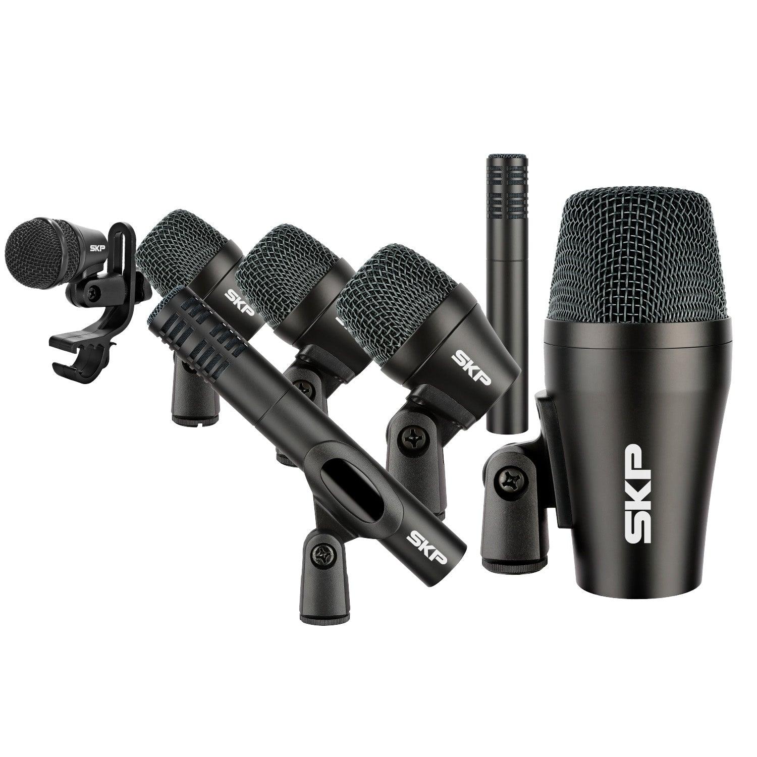 SET DE MICROFONOS DE BATERIA SKP DRUM 7 - 1