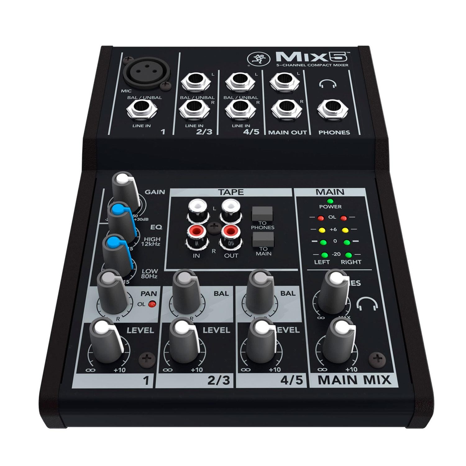 CONSOLA PASIVA MACKIE MIX5 - 2