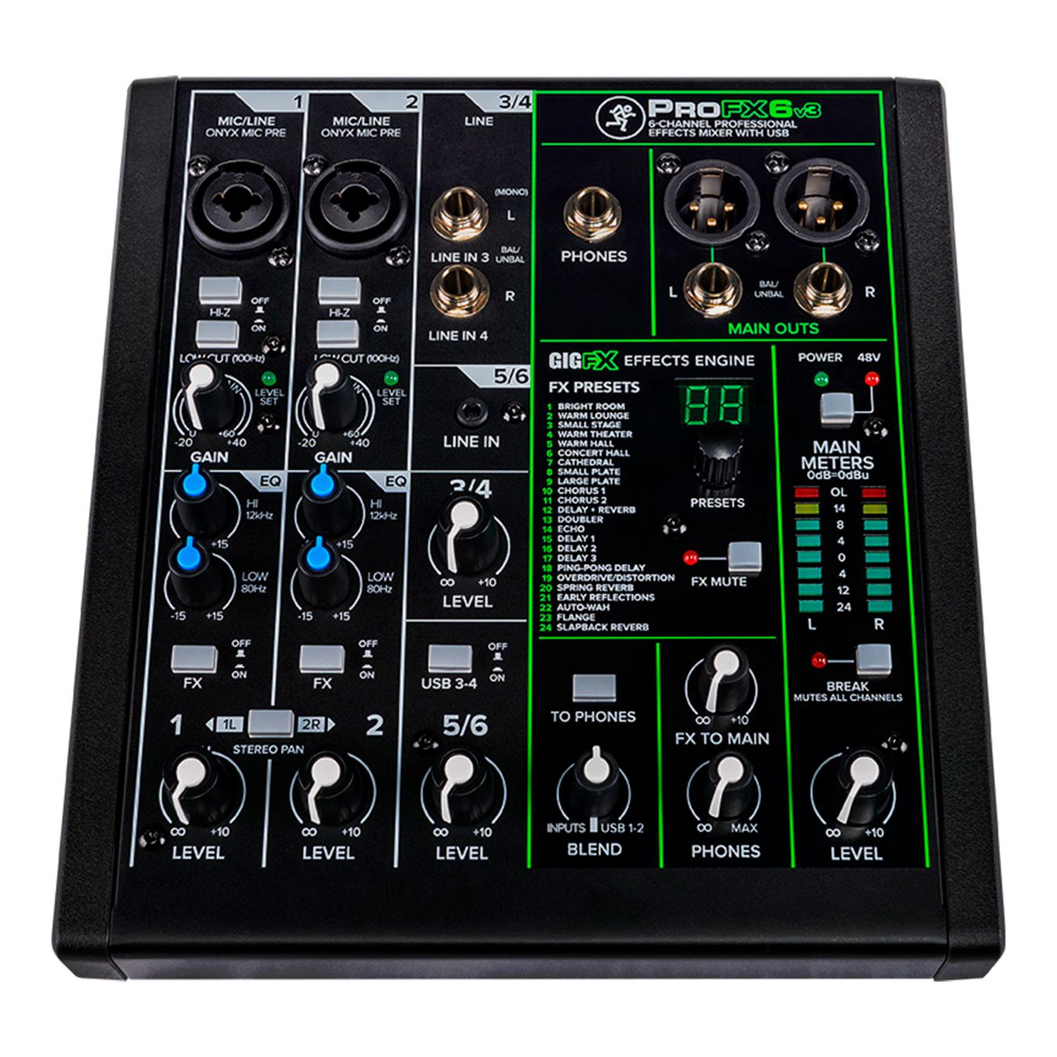 CONSOLA PASIVA MACKIE PROFX6V3 - 5