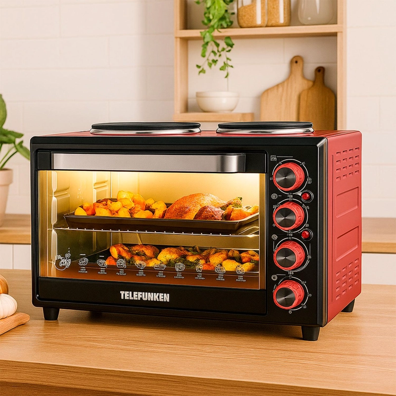 HORNO ELE CTRICO 40LTS TELEFUNKEN TF E552C. - 7