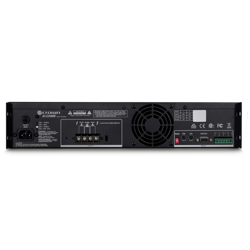 AMPLIFICADOR DE POTENCIA CROWN XLC 2800 - 2