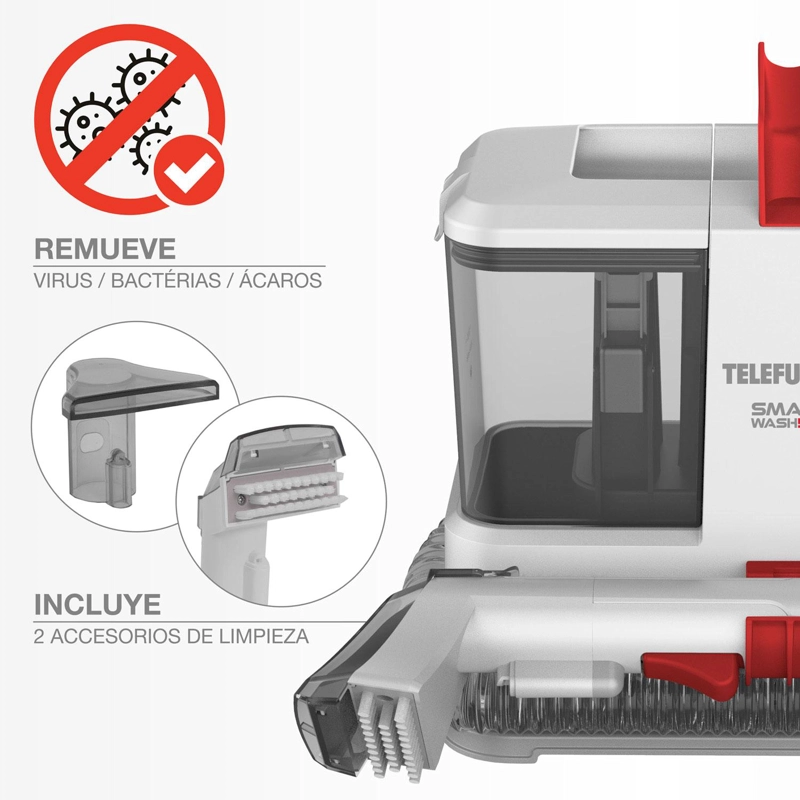 ASPIRADORA LIMPIA TAPIZ TELEFUNKEN SMART WASH 550 - 4