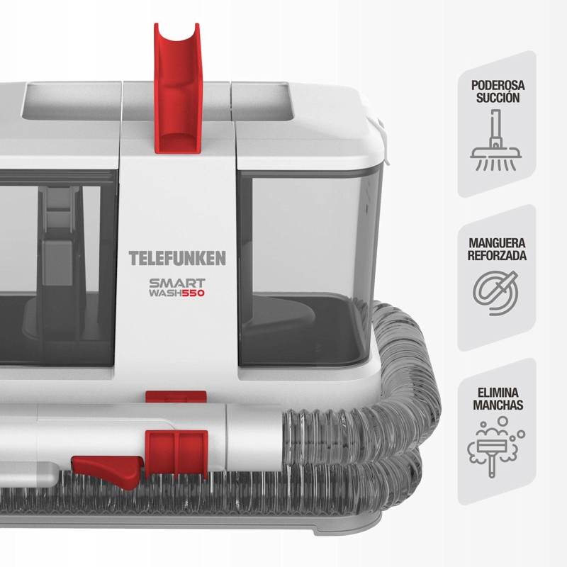 ASPIRADORA LIMPIA TAPIZ TELEFUNKEN SMART WASH 550 - 5