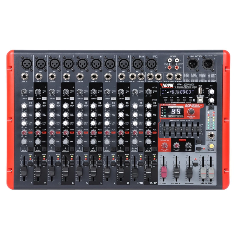 CONSOLA POTENCIADA NOVIK NVK 1200P MKII - 1