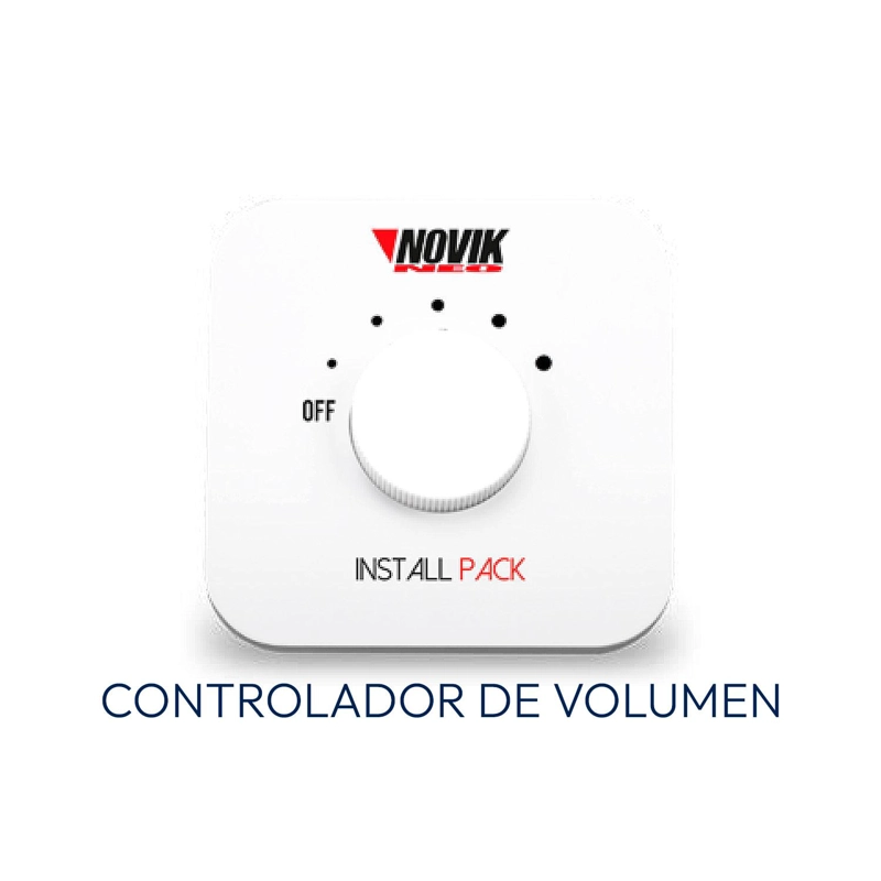 SISTEMA DE AUDIO PARA TECHO NOVIK INSTALL PACK - 4