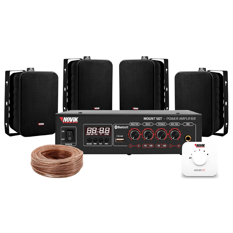 SISTEMA DE AUDIO PARA MURO NOVIK MOUNT SET - 1