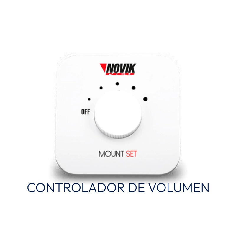 SISTEMA DE AUDIO PARA MURO NOVIK MOUNT SET - 4
