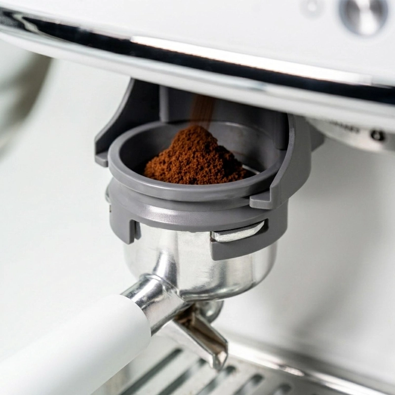 CAFETERA ESPRESSO CON MOLINILLO TELEFUNKEN PARMA BLANCA - 4