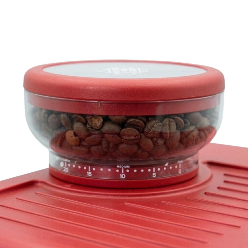 CAFETERA ESPRESSO CON MOLINILLO TELEFUNKEN PARMA ROJA - 3