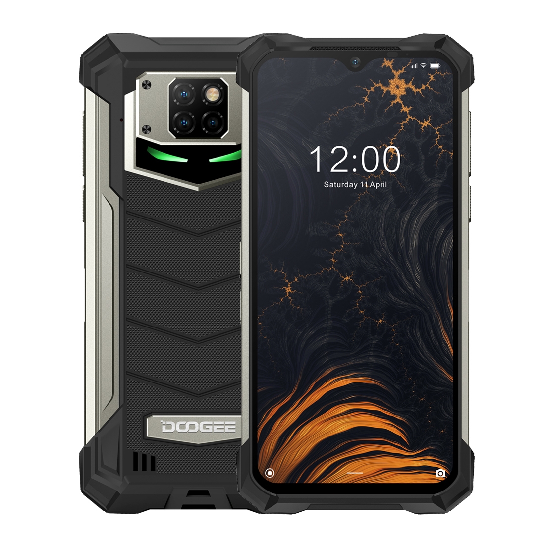 dipos I - 6 pellicole protettive opache compatibili con Doogee S88