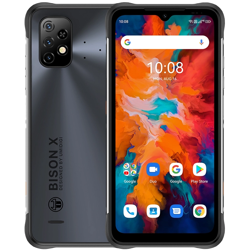 CELULAR UMIDIGI BISON X10 6.5 " MILITAR ANDROID PANTALLA GRANDE DUALSIM
