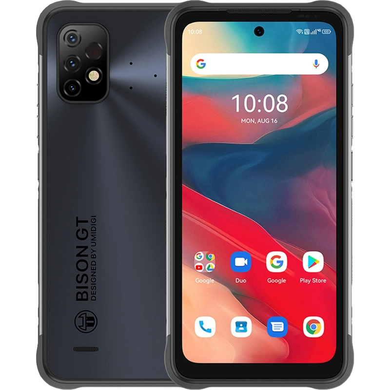 CELULAR UMIDIGI BISON GT2 6.5 " RESISTENTE GOLPES CAIDAS AGUA ANDROID 12 DUALSIM RUGERIZADO - 1