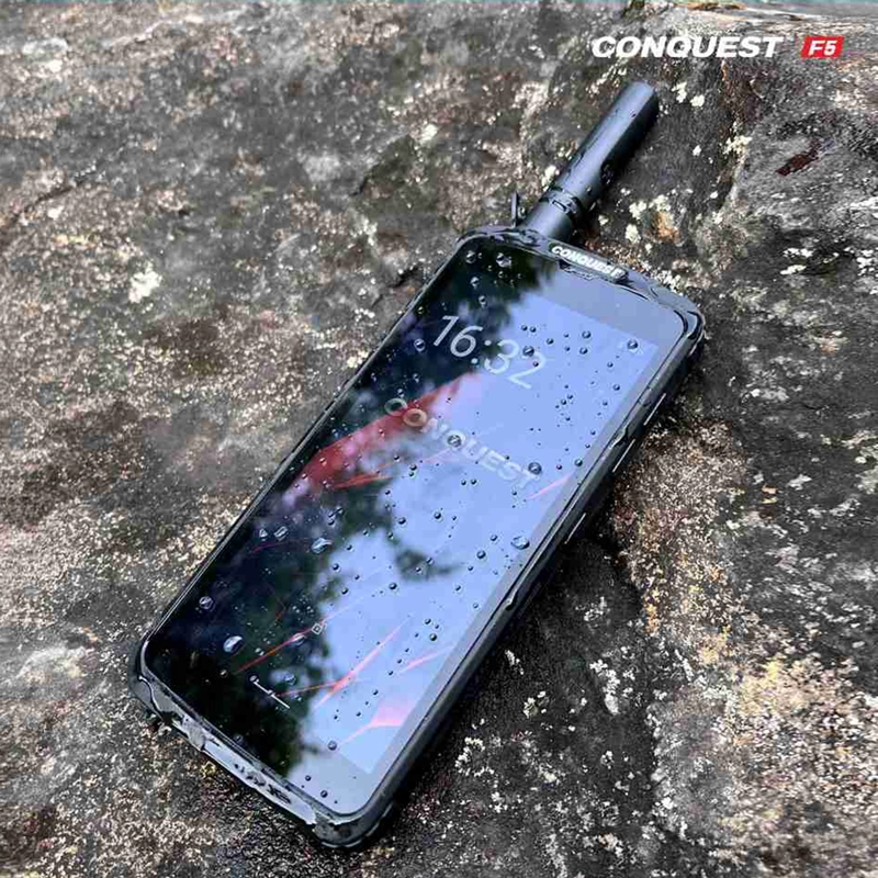 CELULAR CONQUEST F5 128GB 6GB RAM 48MP 5.5 " RADIO DIGITAL Y ANALÓGICO RESISTENTE Y SUMERGIBLE AGUA - 3