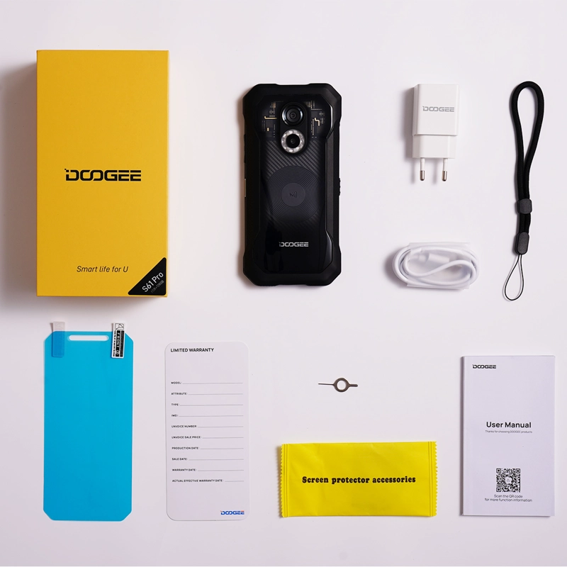 CELULAR DOOGEE S61 PRO 128 GB 8 GB RAM 48 MP 6 " RESISTENTE 8 CÁMARA VISIÓN NOCTURNA ANDROID 12 - 4