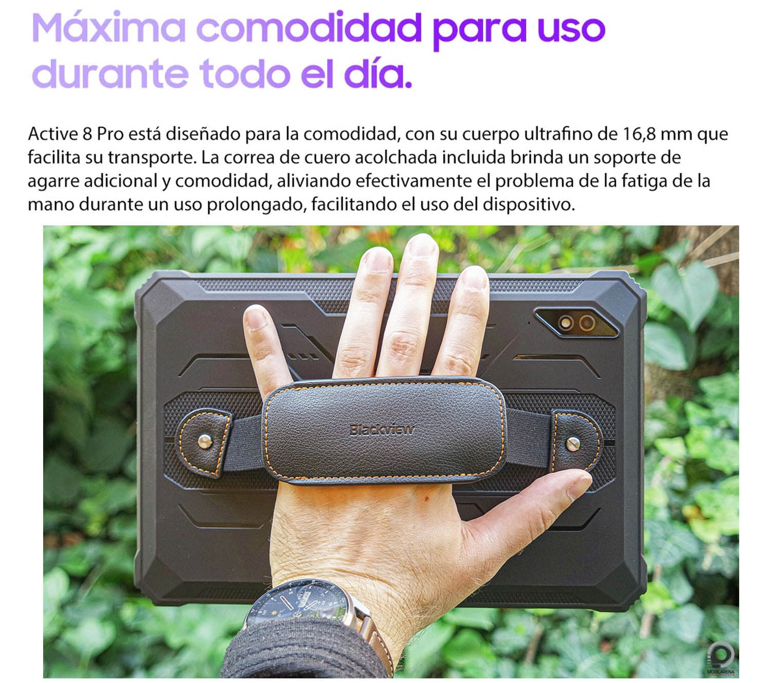 TABLET RUGGED 4G BLACKVIEW ACTIVE 8 PRO RESISTE GOLPES AGUA - 3