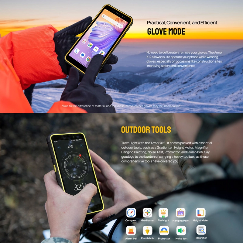 CELULAR ULEFONE ARMOR X12 32 GB 3 GB RAM 13 MP 5.4 " ANDROID 13 DUALSIM RUGGED - 8
