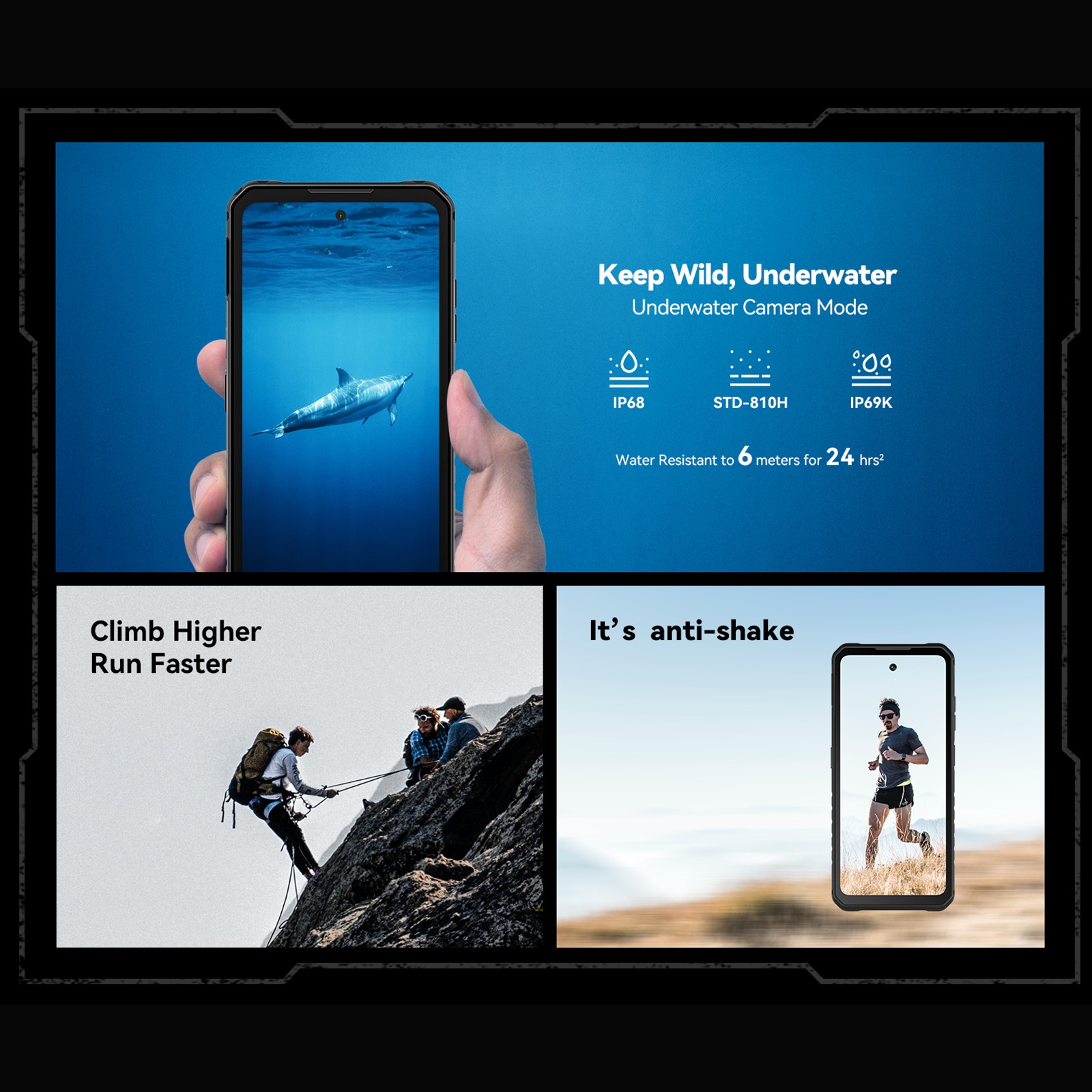 CELULAR IIIF150 B2 ULTRA 256 GB 12 GB RAM 200 MP 6.8 " RESISTENTE GOLPES AGUA BATERÍA 15.000MAH - 7