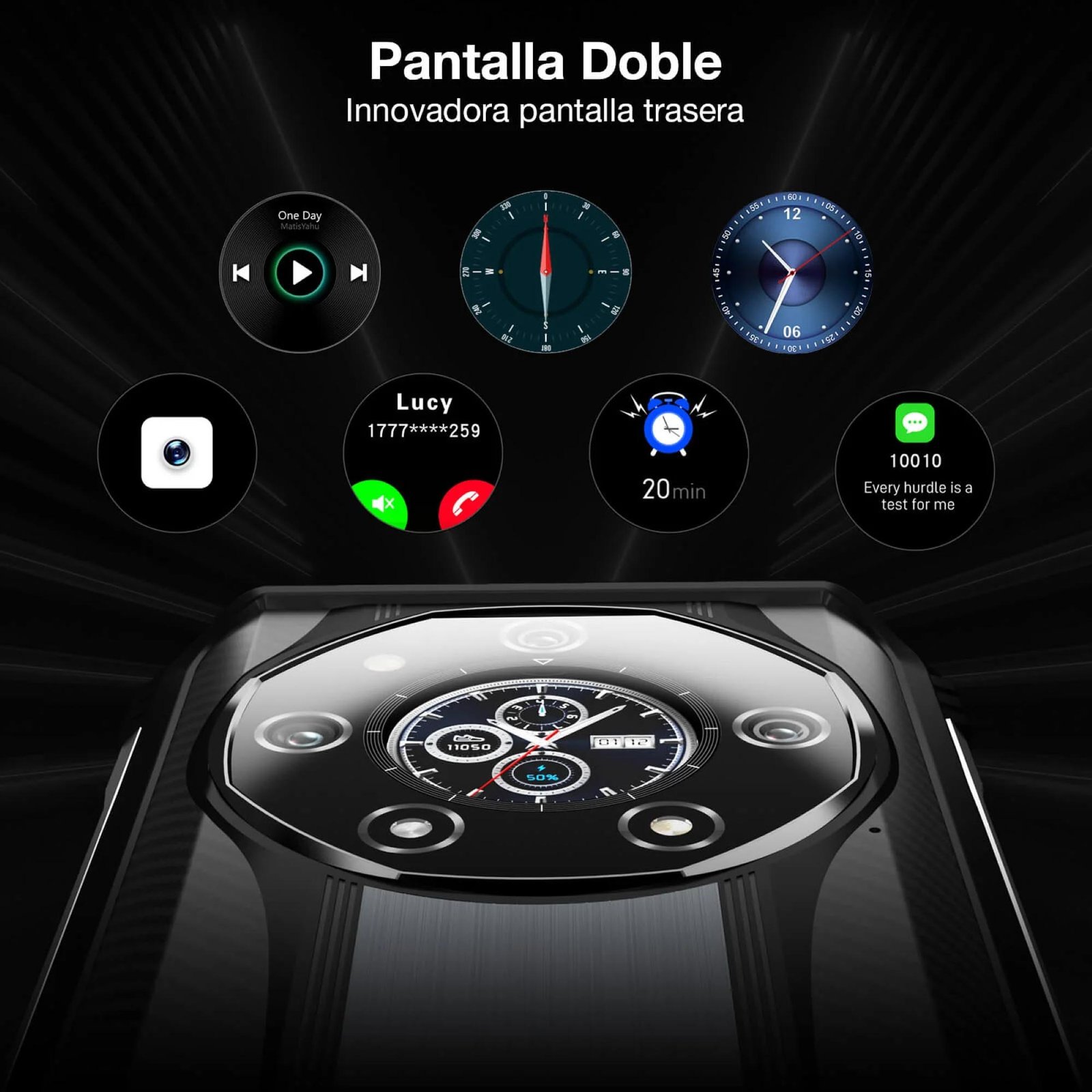 DOOGEE S110 - RESISTE GOLPES AGUA, 12GB 256GB 6.58 FHD 120HZ - 9