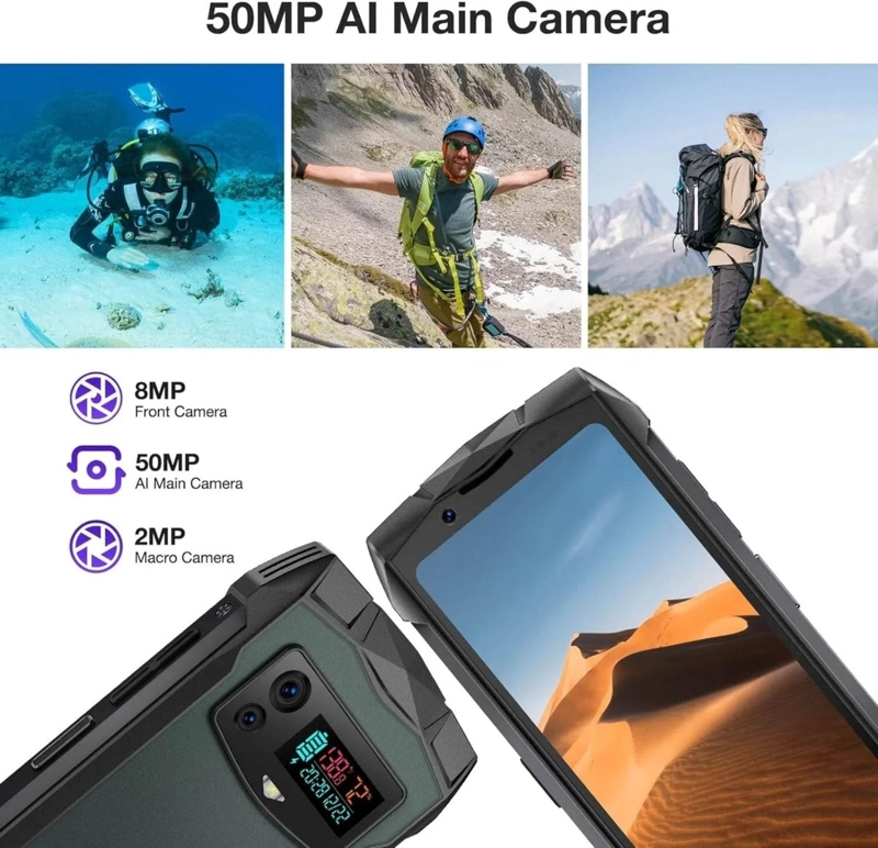 CELULAR DOOGEE SMINI 256 GB 8 GB RAM 50 MP 4.5 " EL MÁS RESISTENTE Y MÁS PEQUEÑO DEL MUNDO - 4