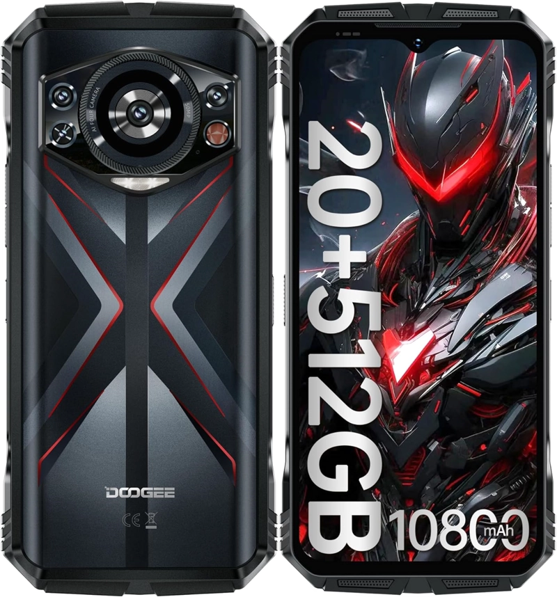 CELULAR DOOGEE S118 512 GB 12 GB RAM 50 MP 6.5 " RUGGED RESISTENTE ANDROID 14 - 1
