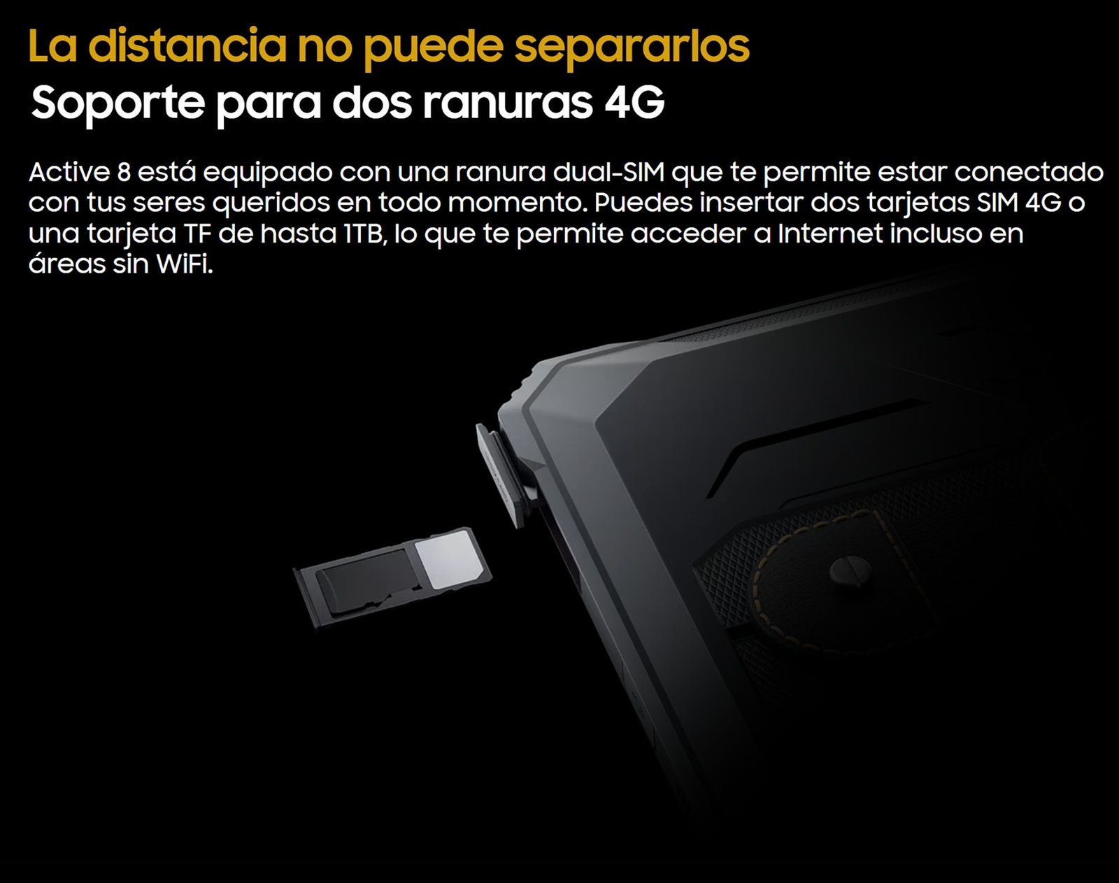 BLACKVIEW ACTIVE 8 - TABLET RESISTENTE IP68/IP69K, 22.000MAH - 8
