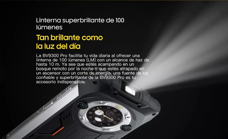 CELULAR BLACKVIEW BV9300 PRO 256 GB 12 GB RAM 50 MP 6.7 " ROBUSTO ALTO RENDIMIENTO - 6