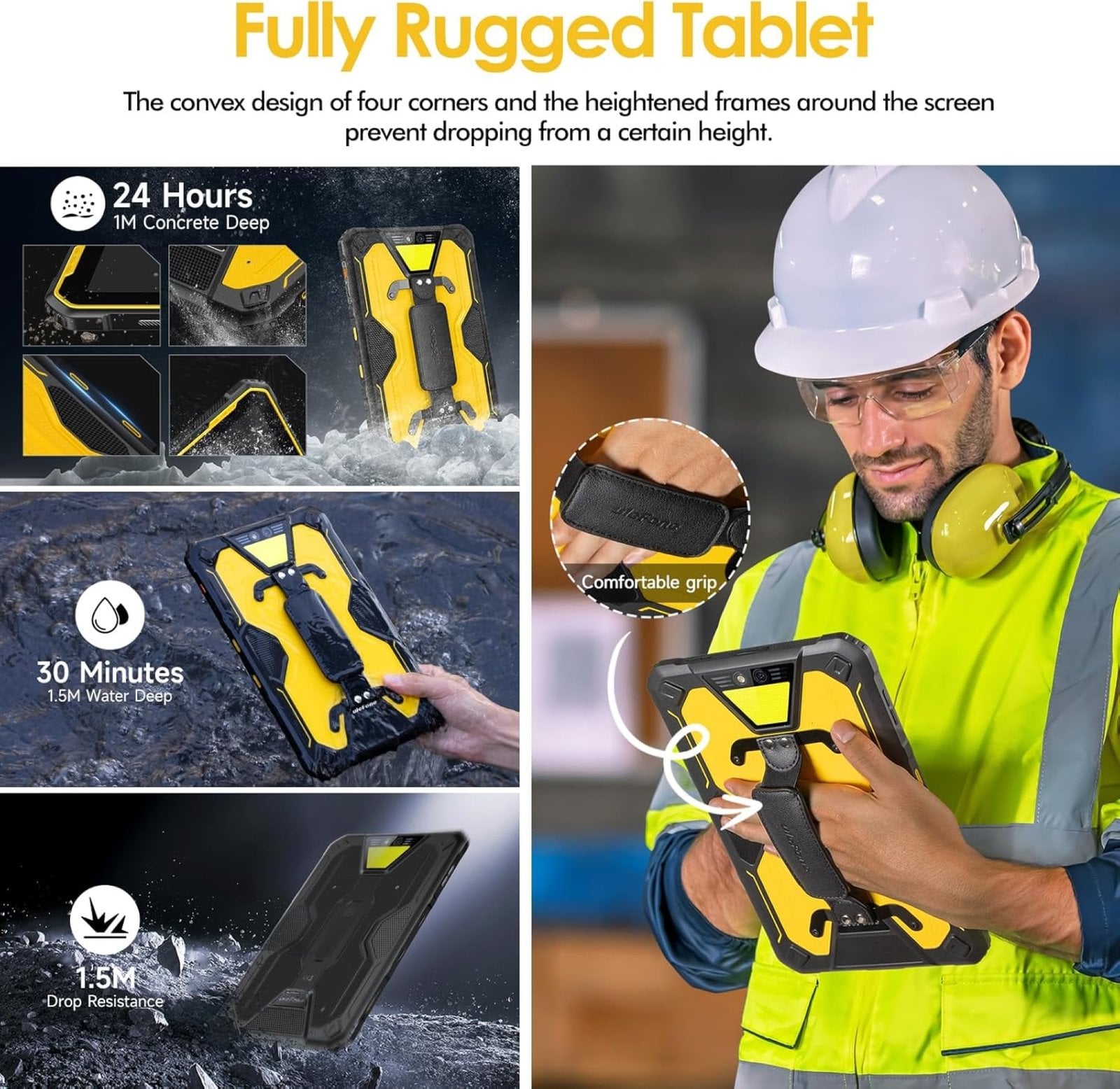 TABLET ULEFONE ARMOR PAD 2 256 GB 4G RESISTENTE GOLPES POLVO AGUA - 5