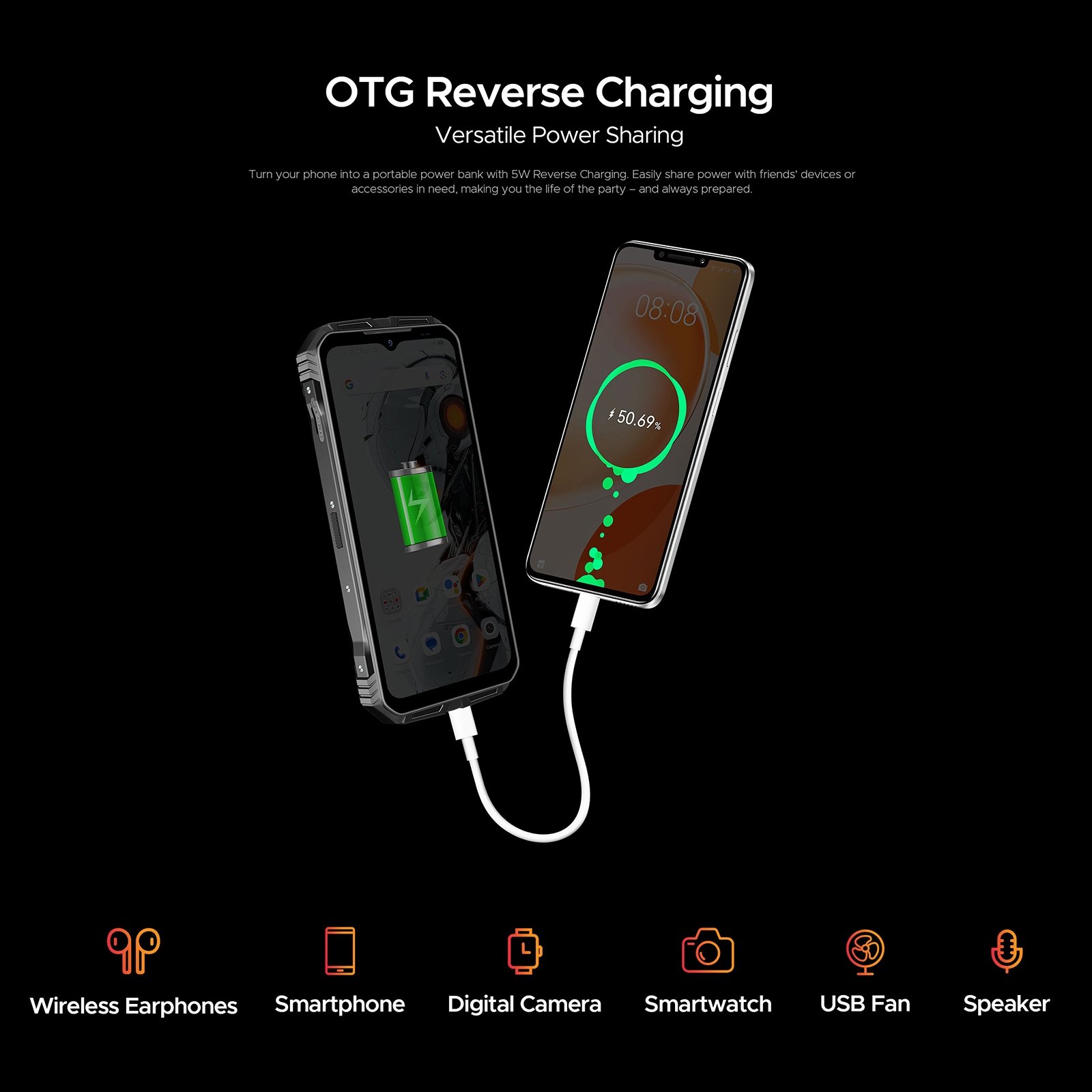 DOOGEE V MAX PRO - SMARTPHONE RUGGED 108 MP, BATERÍA 22.000 MAH, PANTALLA 120 HZ - 4