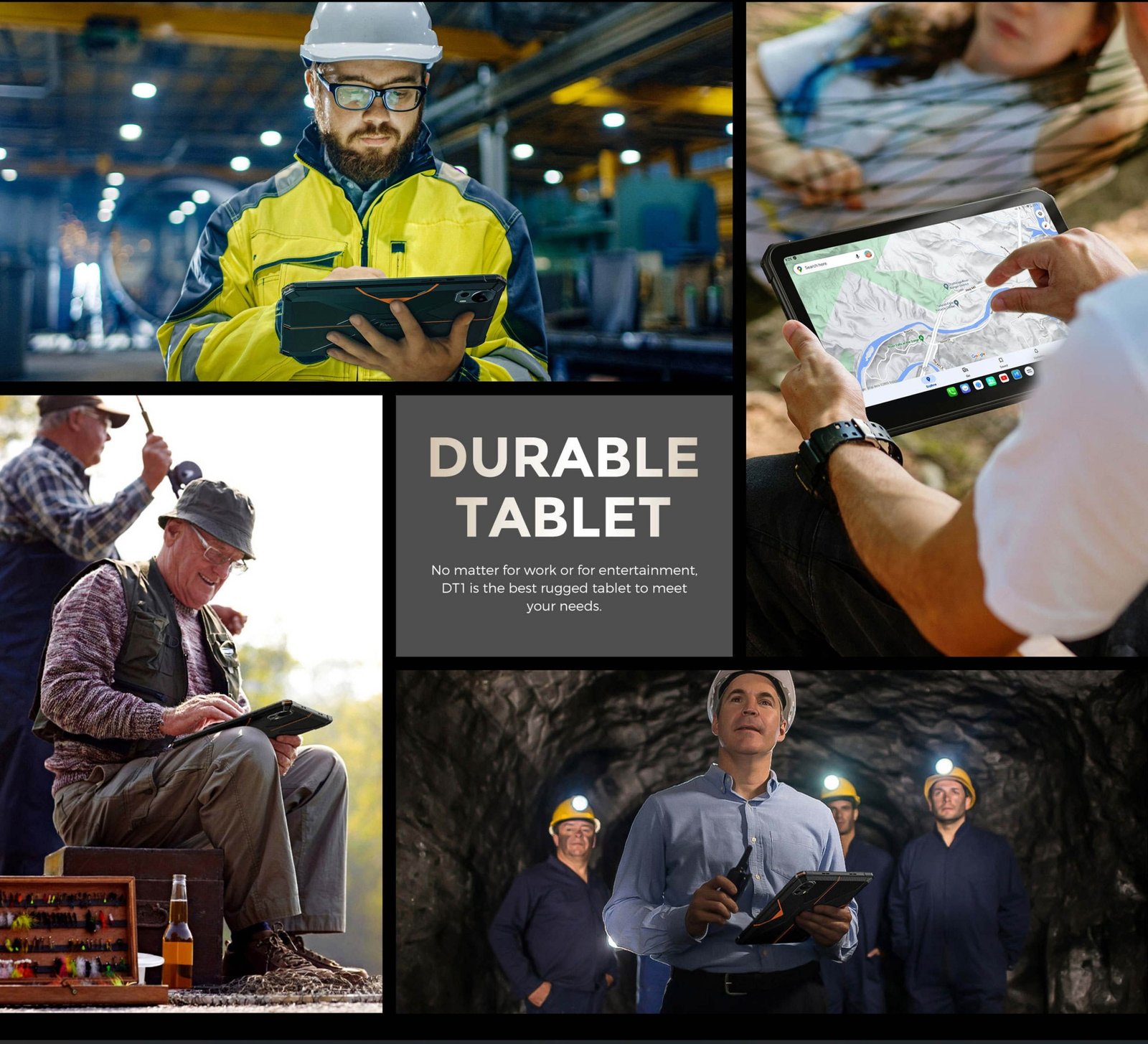 FOSSIBOT DT1 - TABLET RUGERIZADA 10,4'' 2K, CÁMARA 48 MP, BATERÍA 11.000 MAH - 8