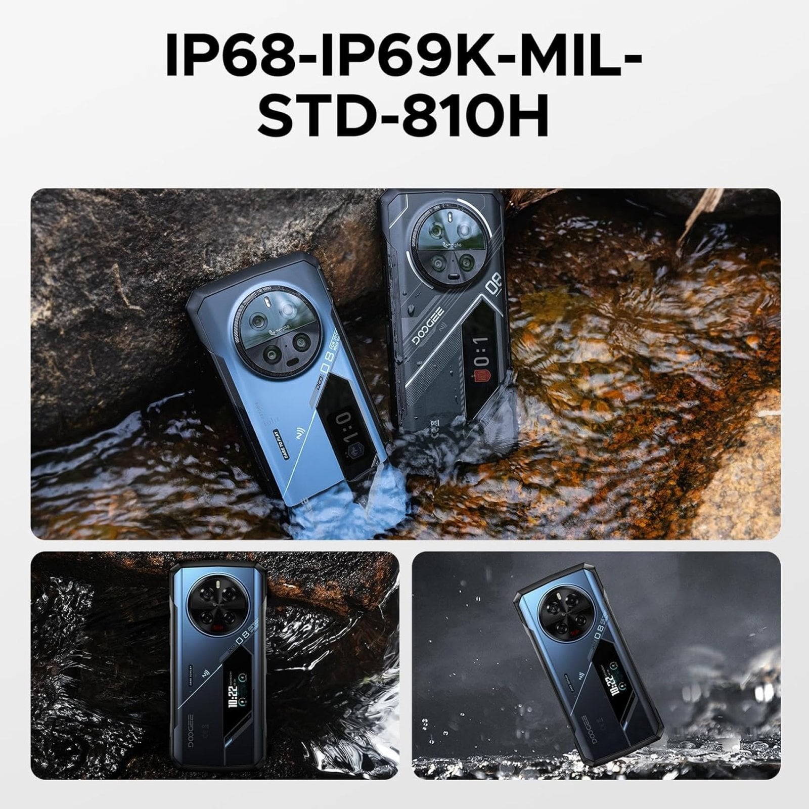 DOOGEE V40 PRO - SMARTPHONE RUGERIZADO 5G CON 36GB RAM Y CÁMARA DE 200MP - 2