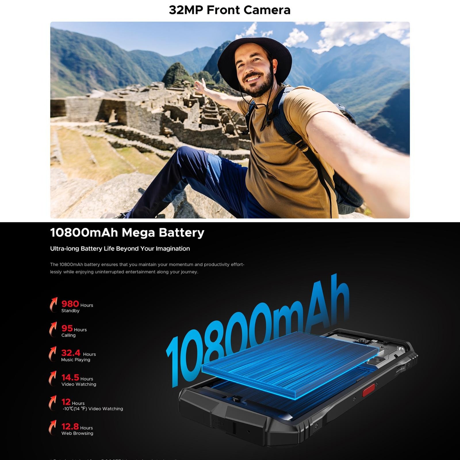 DOOGEE S118 PRO - SMARTPHONE RUGERIZADO CON 24GB RAM Y CÁMARA DE 108MP - 7
