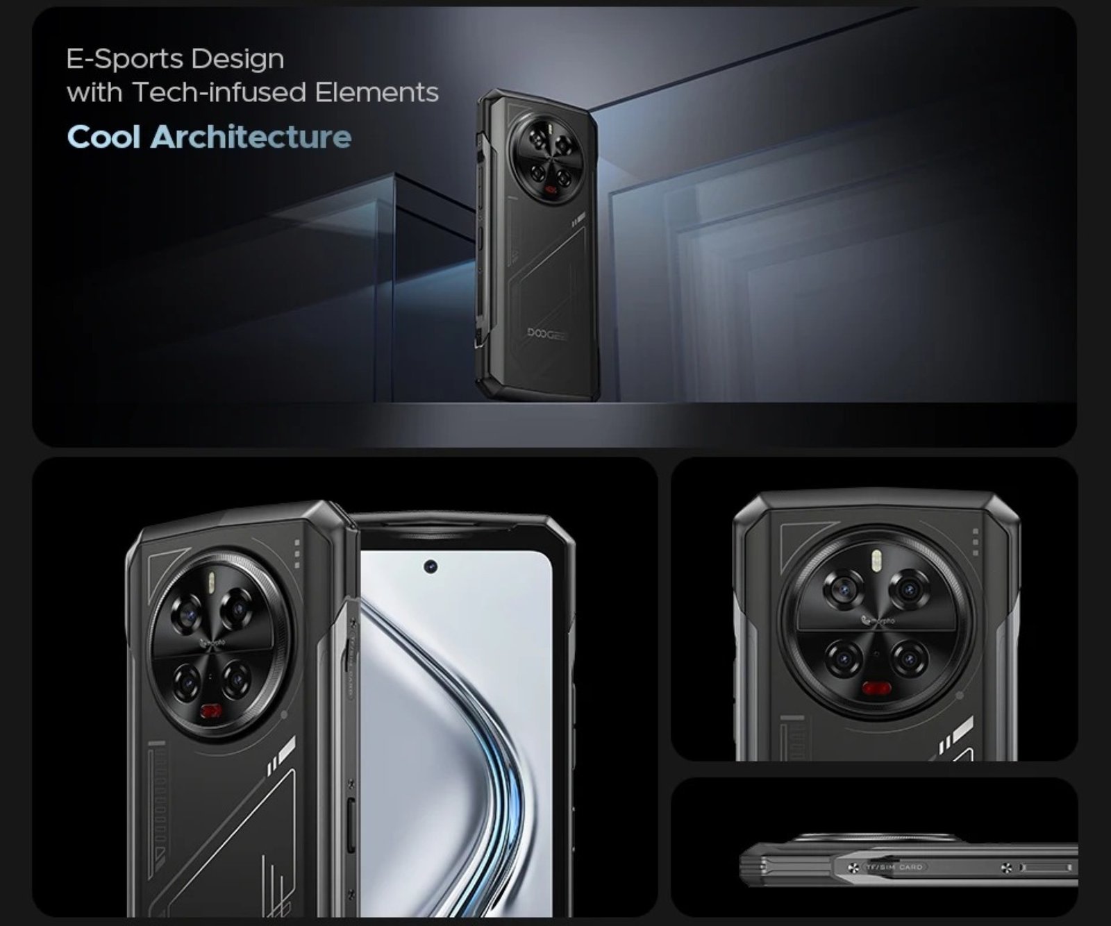 DOOGEE V40 - SMARTPHONE RUGERIZADO 5G CON 108MP Y BATERÍA DE 8680MAH - 6