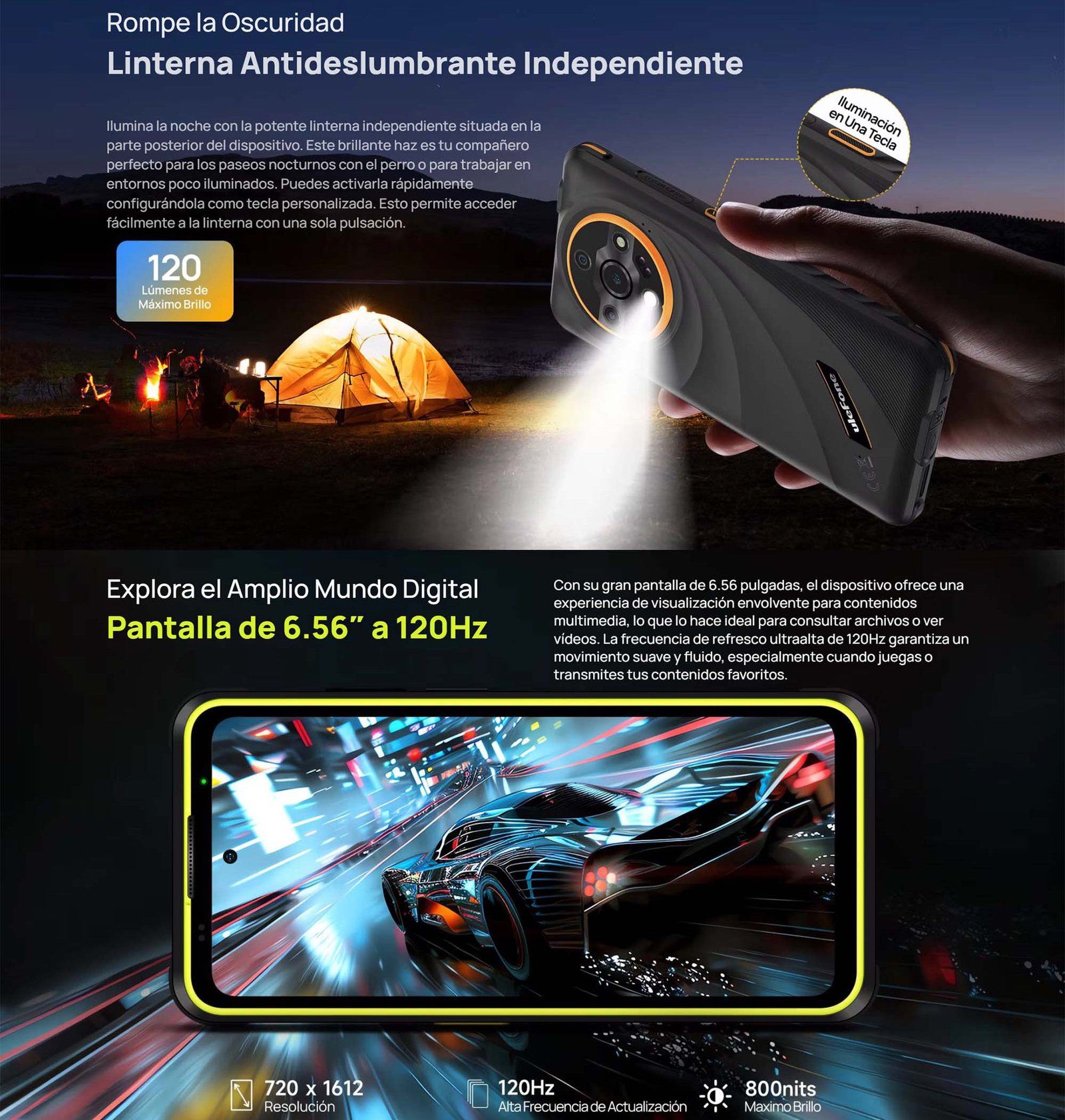 ULEFONE ARMOR X31 - RESISTENCIA EXTREMA, 64MP Y BATERÍA DE 6050MAH - 7