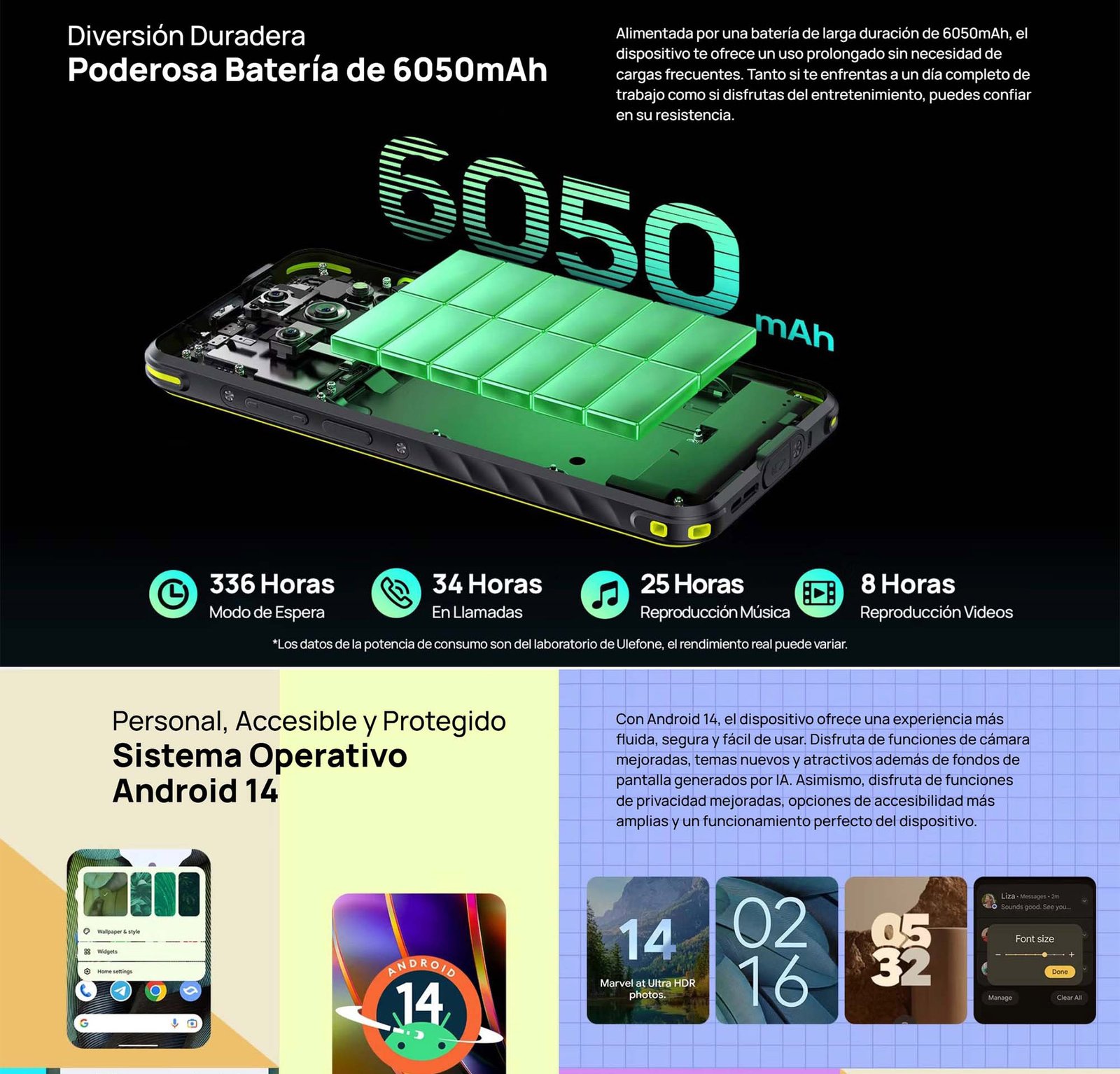 ULEFONE ARMOR X31 - RESISTENCIA EXTREMA, 64MP Y BATERÍA DE 6050MAH - 8