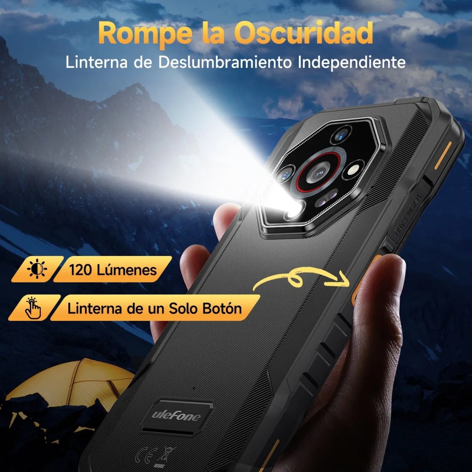 ULEFONE ARMOR X32 PRO – DUALSIM 5G ULTRA RESISTENTE CON VISIÓN NOCTURNA Y ANDROID 14 - 4