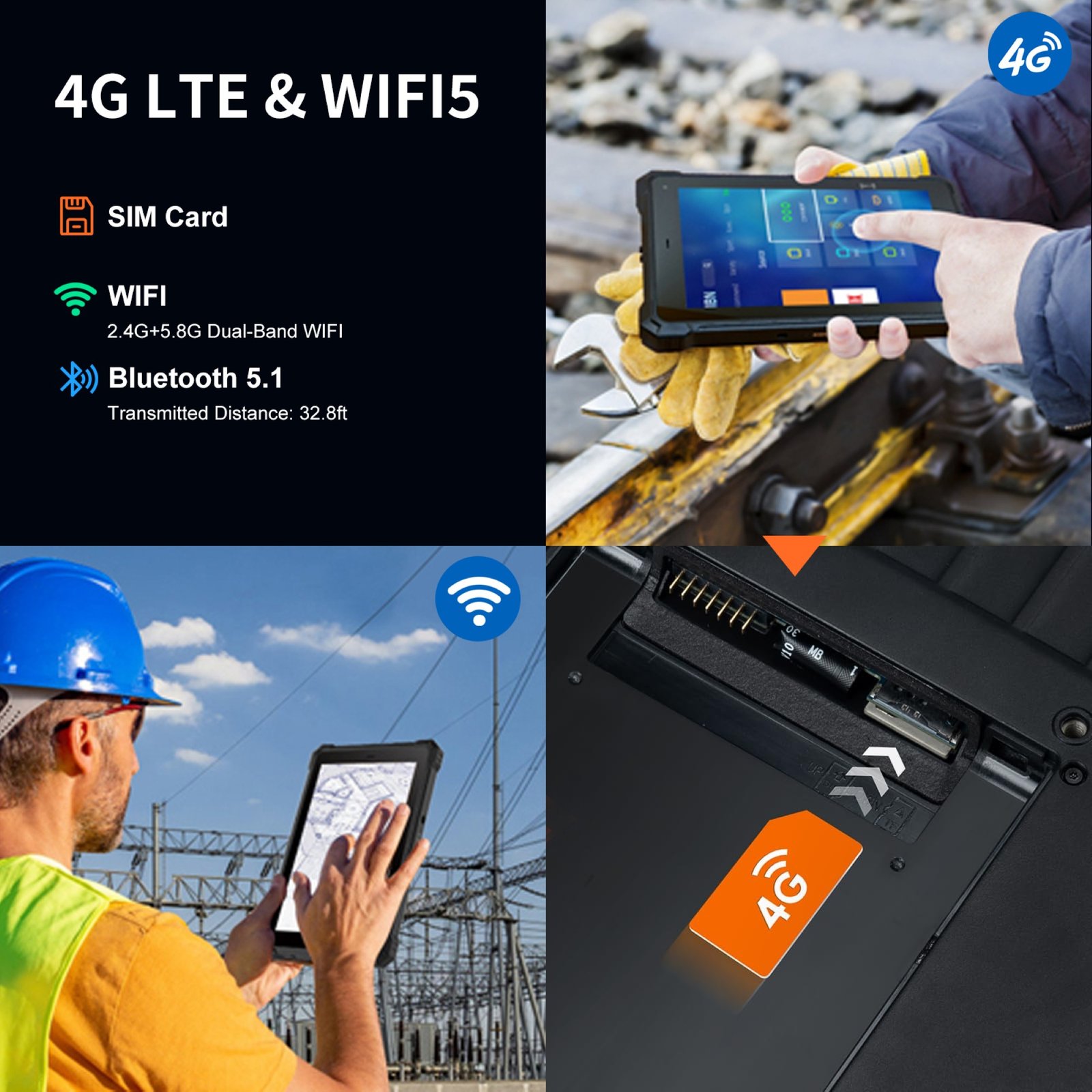 CENAVA W10N – TABLET INDUSTRIAL CON WINDOWS 11 PRO, IP68 Y PUERTOS PROFESIONALES - 4