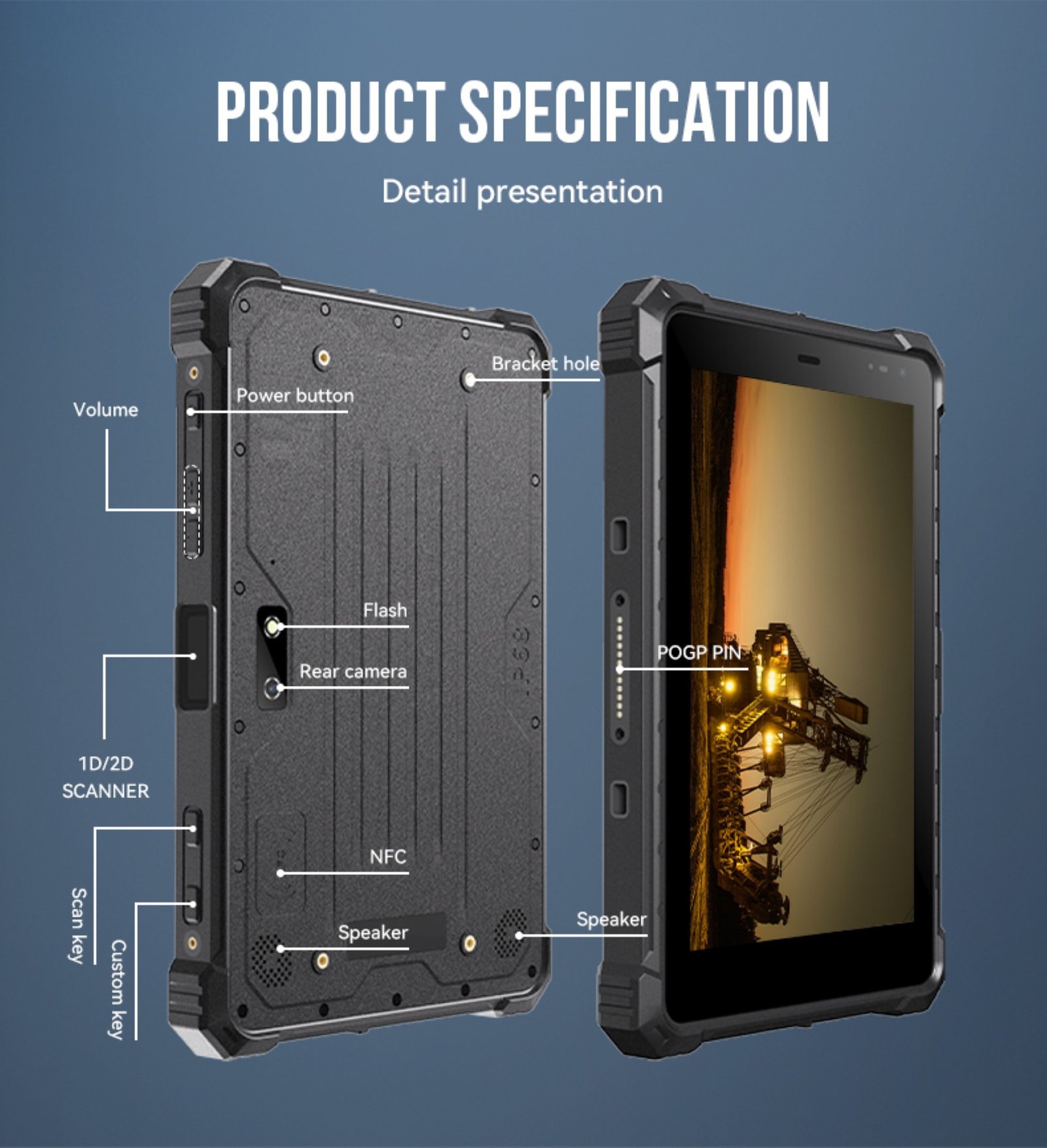 CENAVA A80ST – TABLET INTRÍNSECAMENTE SEGURA ATEX - 8