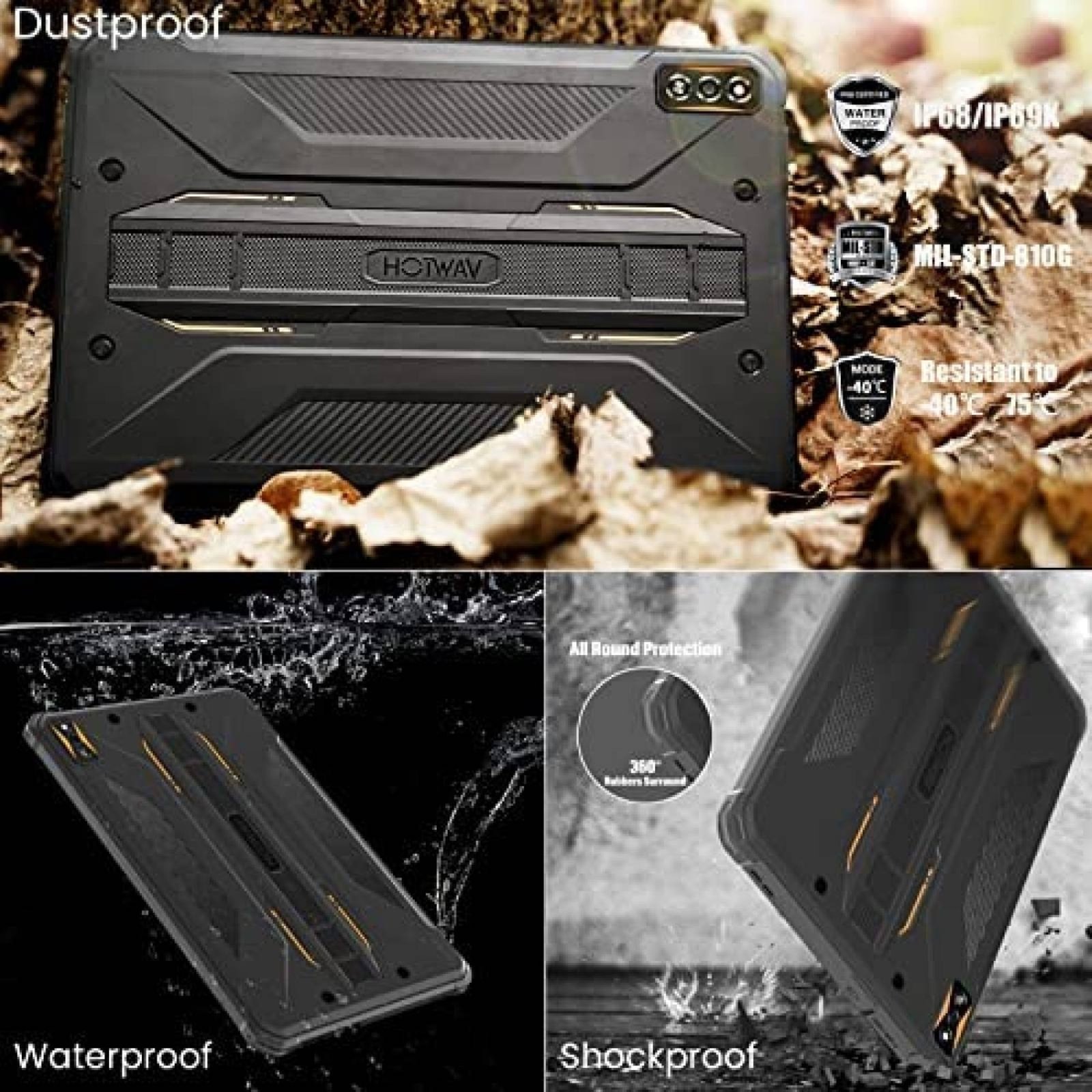 HOTWAV R5 – TABLET RESISTENTE DE 10.1INCH CON BATERÍA DE 15600MAH Y 4G - 4