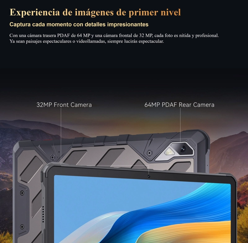 TAB KINGKONG 2: TABLET RESISTENTE 4G CON BATERIA 20.400 MAH - 8