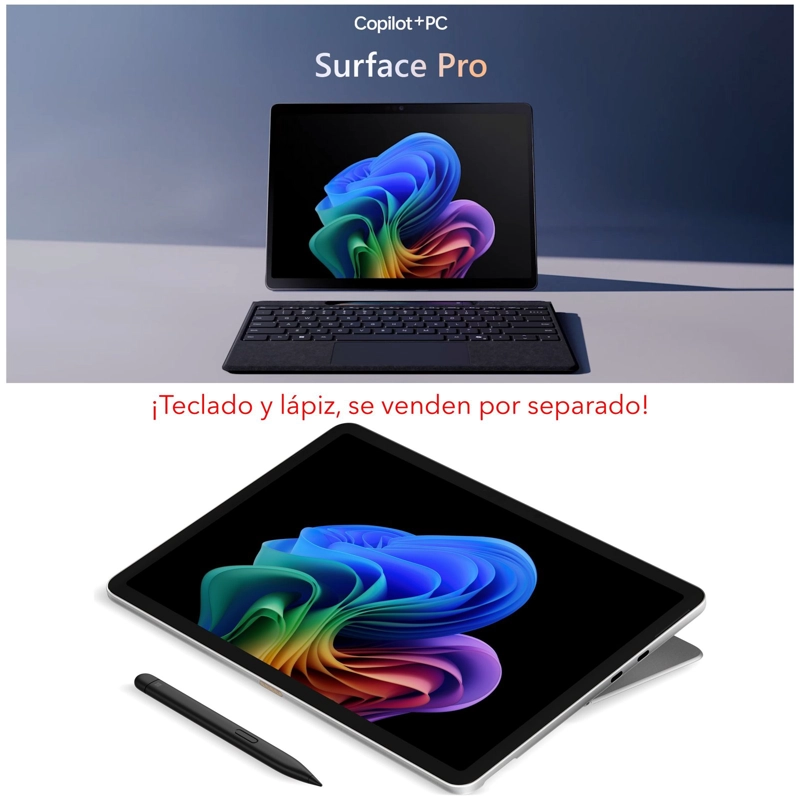 SURFACE PRO 12 COPILOT+ PC TABLET 2 EN 1 CON WINDOWS 11 Y 16GB RAM - 2