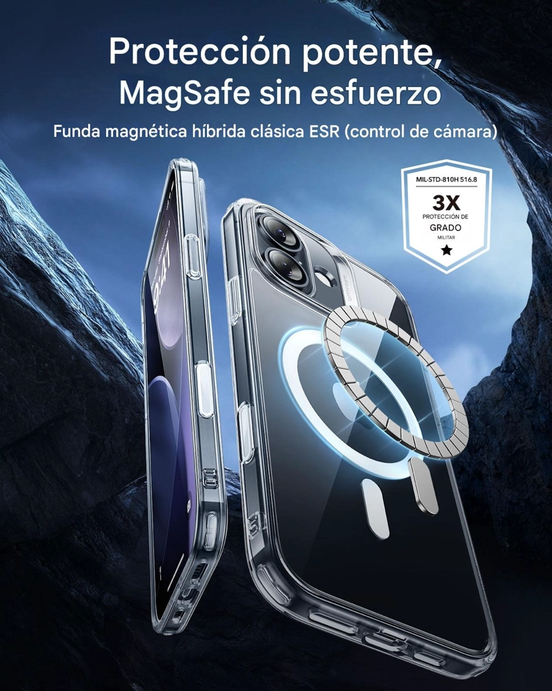 PARA IPHONE 17 - ESR KIT PREMIUM: CARCASA MAGSAFE + VIDRIO - 5