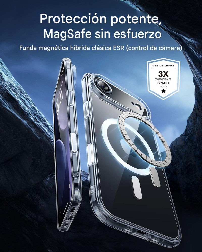 PARA IPHONE 17 AIR - ESR KIT PREMIUM CARCASA MAGSAFE+VIDRIO - 5