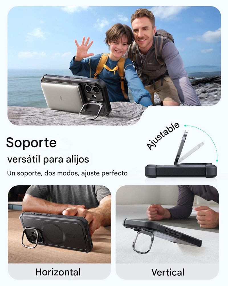 PARA IPHONE 17 - ESR CARCASA MAGSAFE ULTRARESISTENTE - 5