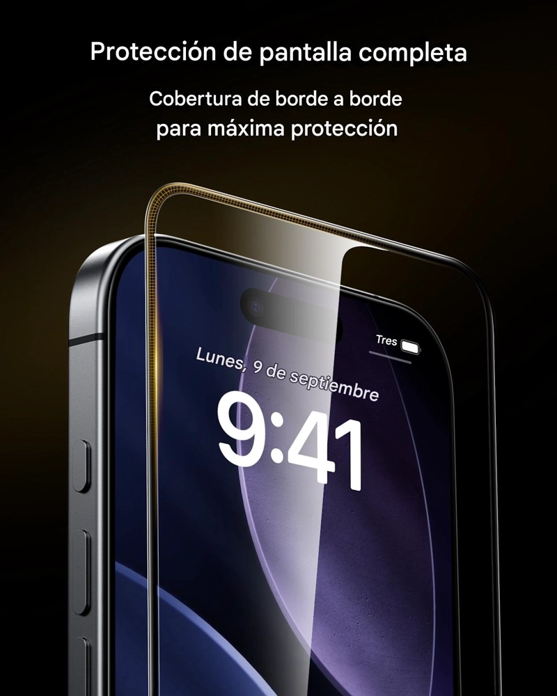 PARA IPHONE 17 - ESR VIDRIO BLINDADO CON INSTALADOR - 10
