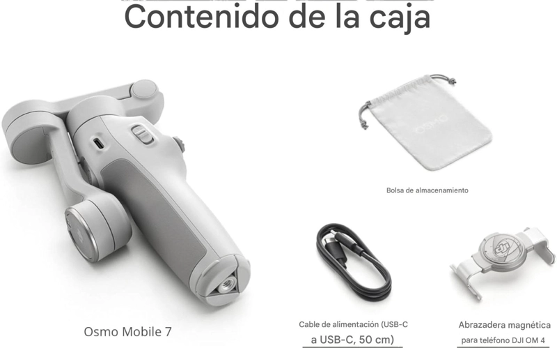 DJI OSMO MOBILE 7 | ESTABILIZADOR CON TRIPODE - ACTIVETRACK 7.0 - 9
