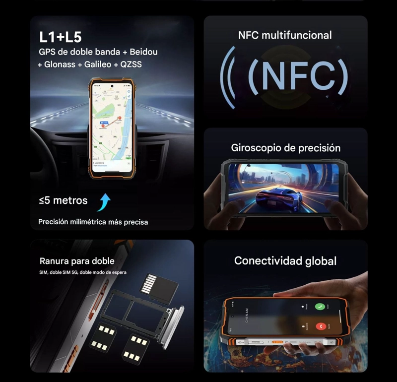 BLACKVIEW XPLORE 1 PRO CAMARA TE RMICA FLIR 20.000MAH 5G RESISTENTE - 2