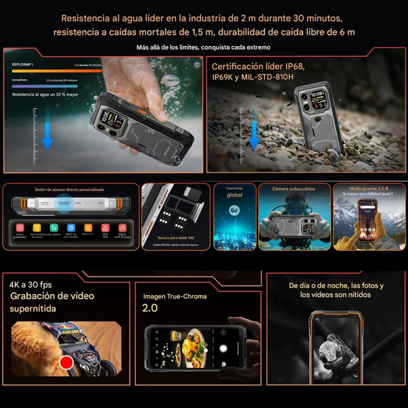 BLACKVIEW XPLORE 1 20.000MAH 5G DOBLE PANTALLA - 3