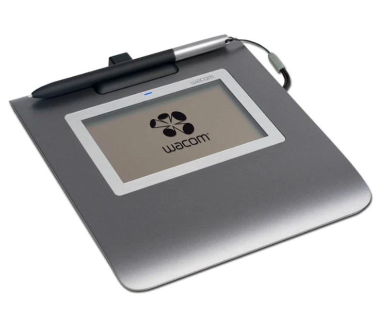 TABLETA DE FIRMAS DIGITAL - WACOM STU-430 | LCD 4.5 CIFRADO RSA USB GRIS - 1