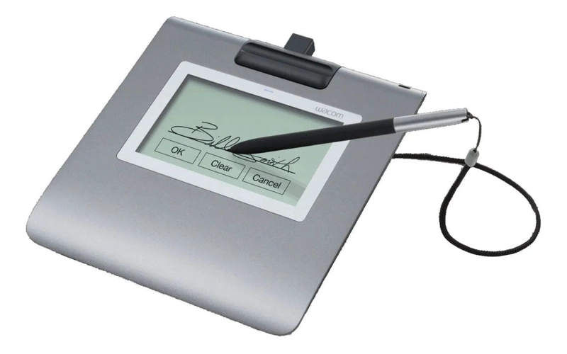 TABLETA DE FIRMAS DIGITAL - WACOM STU-430 | LCD 4.5 CIFRADO RSA USB GRIS - 3